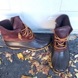sperry duck boots